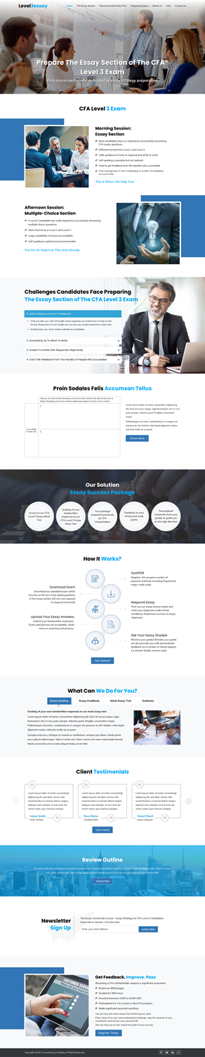 Wordpress Design by Sbss for Corles | Design #20664798