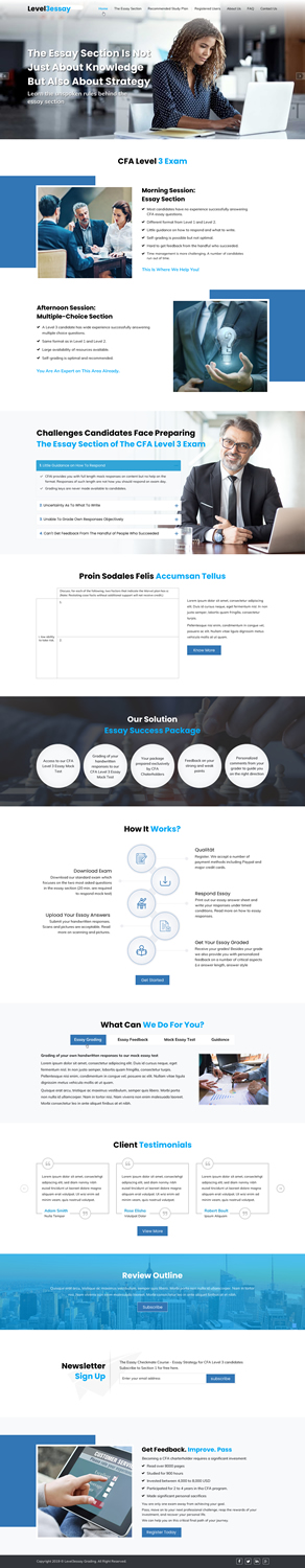 Wordpress Design by Sbss for Corles | Design #20664800
