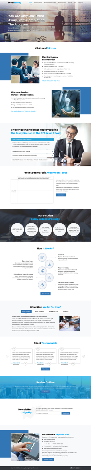 Wordpress Design by Sbss for Corles | Design #20664801