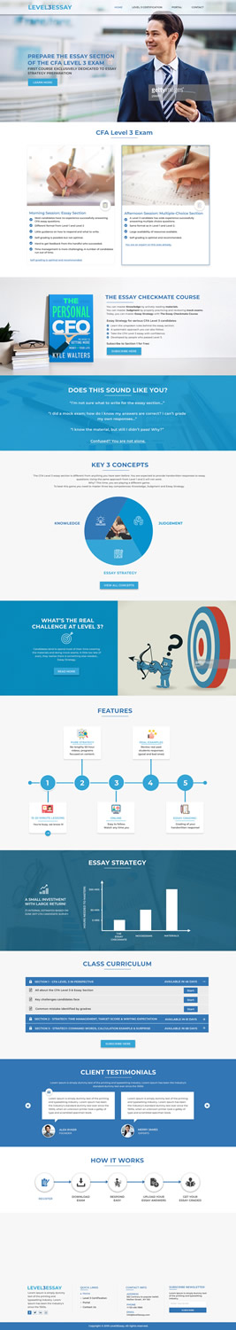 Wordpress Design by Sbss for Corles | Design #20665006