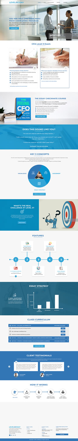 Wordpress Design by Sbss for Corles | Design #20665010