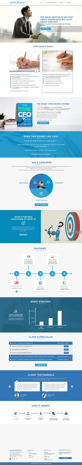 Website - Online course for certification | WordPress-Design von Sbss