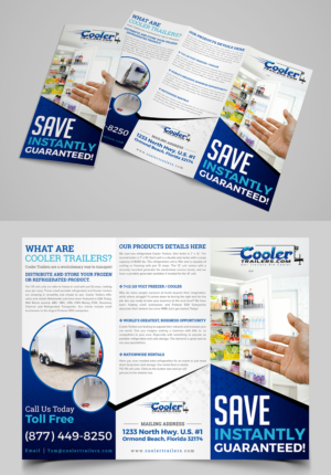 Cooler Trailer Rental Flyer | Design de Flyer par SAI DESIGNS