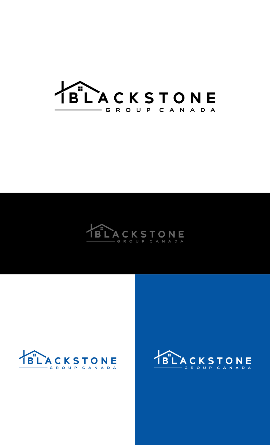 Logo Design by dumx for Blackstone Group Canada Inc. | Design #20678491