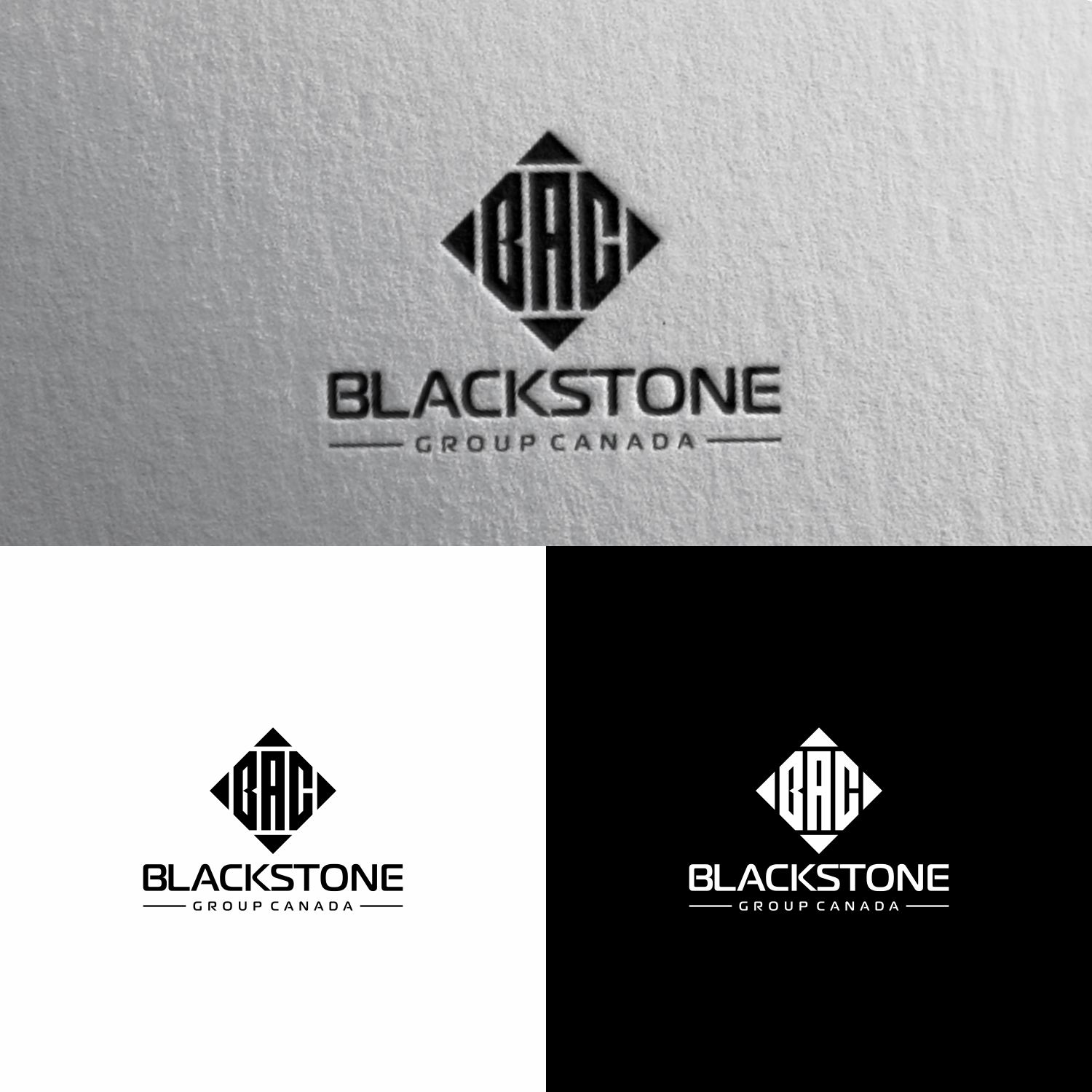 Logo Design by tejo for Blackstone Group Canada Inc. | Design #20653469