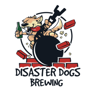 Disaster Dogs Brewing Wrecking Ball Design | Diseño de Camiseta por Gabriel T. Marques