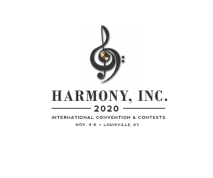 Harmony, Inc. / 2020 International Convention & Contests / Nov. 4-8 / Louisville, KY | Logo-Design von renderman