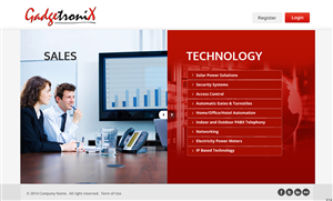Web Design by pb for GadgetroniX | Design: #2935434