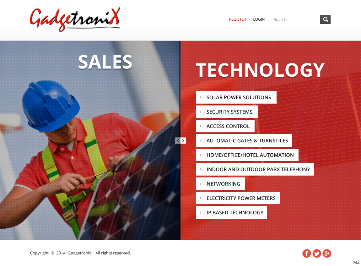Diseño Web por pb para GadgetroniX | Diseño #2935435