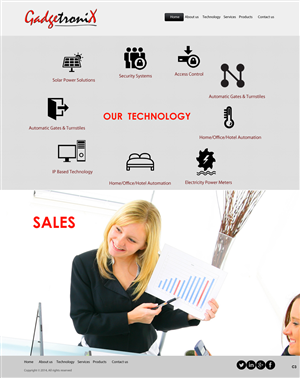 Web Design by pb for GadgetroniX | Design: #2942942