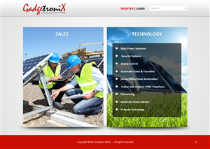 Web Design by pb for GadgetroniX | Design: #2954032
