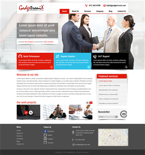Web Design by Creative Usha for GadgetroniX | Design: #2934787