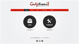 Web Design by Roy for GadgetroniX | Design: #3008241