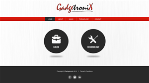 Web Design by Roy for GadgetroniX | Design: #3008243