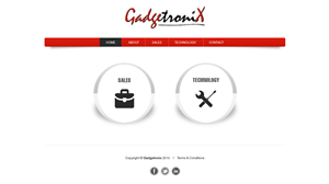 Web Design by Roy for GadgetroniX | Design: #3008807