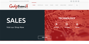 Web Design by NessDesign for GadgetroniX | Design: #2989997