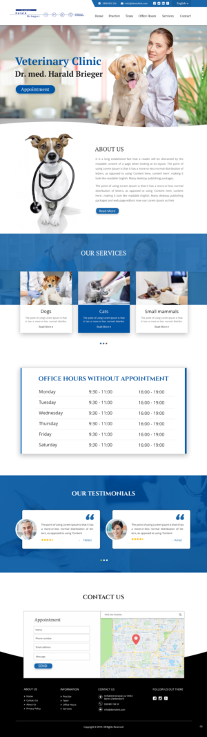 Web Design by pb for this project | Design: #20659722