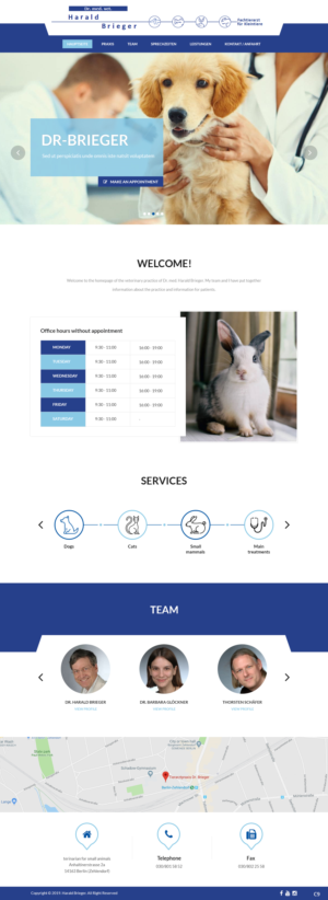 Web Design by pb for this project | Design: #20659723