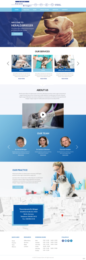 Web Design by pb for this project | Design: #20659730