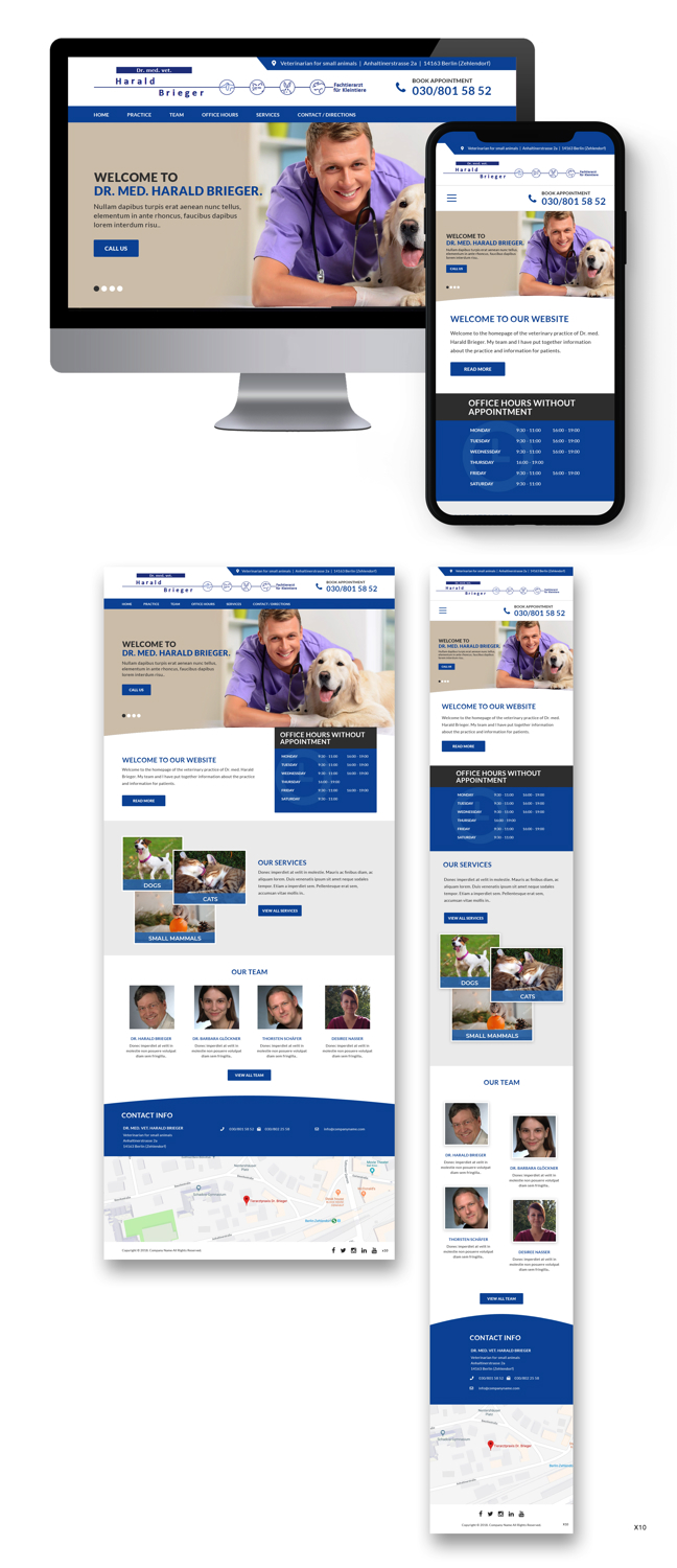 Web Design by pb for this project | Design: #20683330