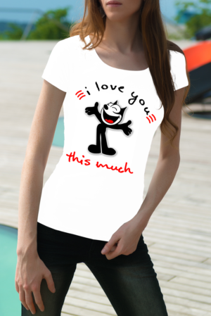 Cute playful kitten T-shirt design with a tagline | T-Shirt-Design von Petter Goms