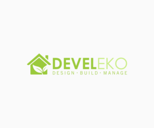 DEVELEKO.  Design-Build-Manage | Logo Design by B8