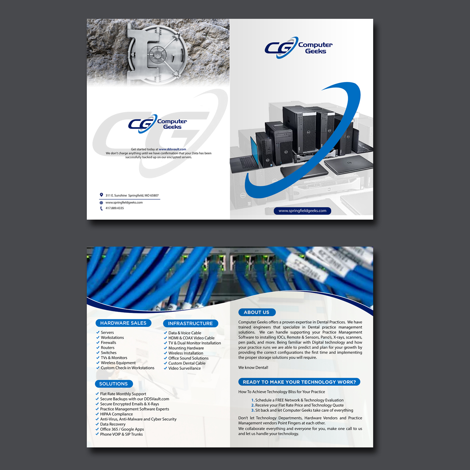 Flyer Design by aspiremedia for Computer Geeks | Design #20674218