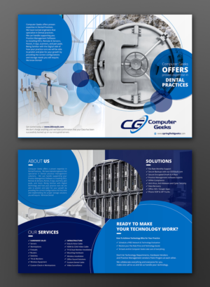 IT Company looking to market towards Dental Offices | Diseño de Flyer por ecorokerz