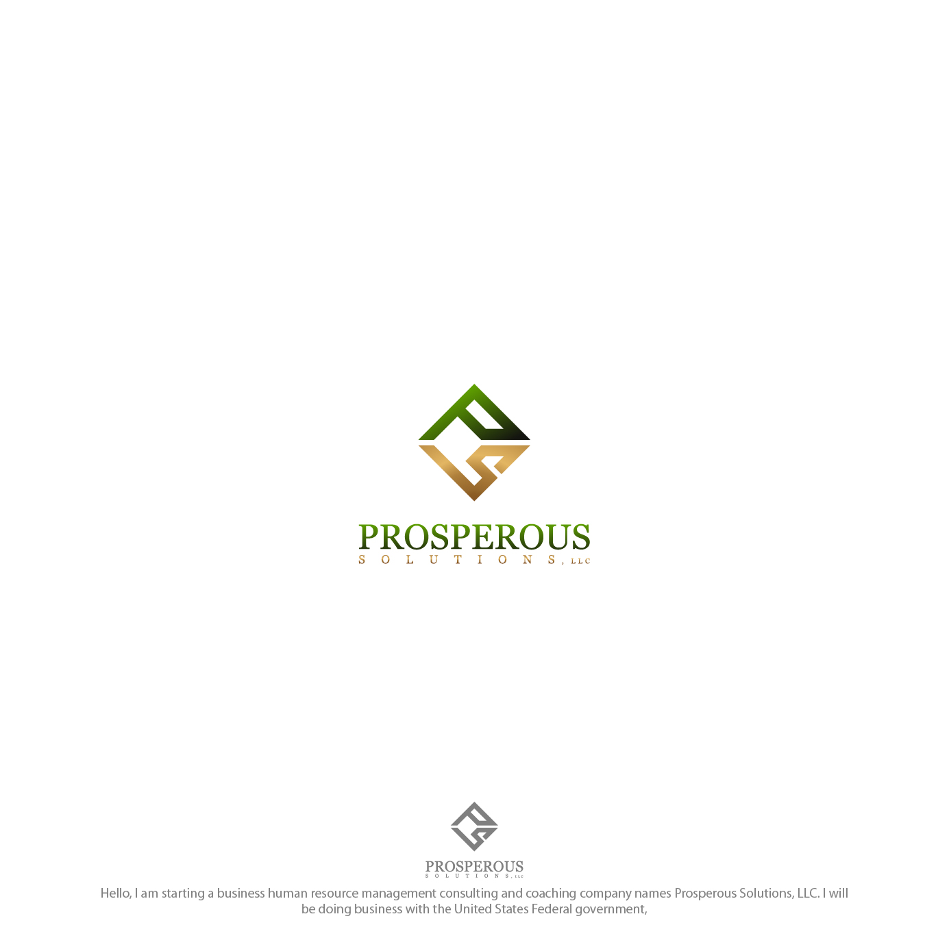Logo Design by 4tech services for Prosperous Investments, LLC | Design #20652982