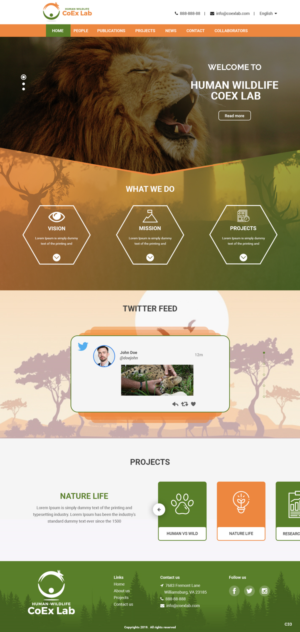Web Design by pb for this project | Design: #20659711