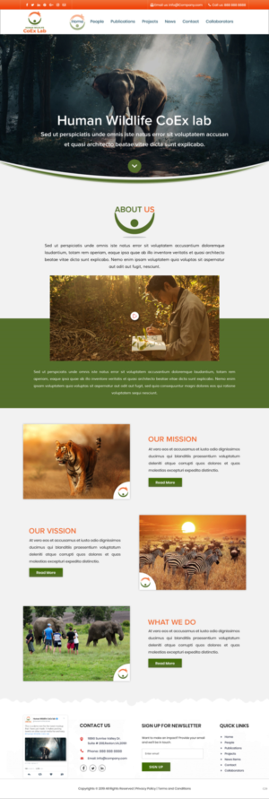 Web Design by pb for this project | Design: #20659712