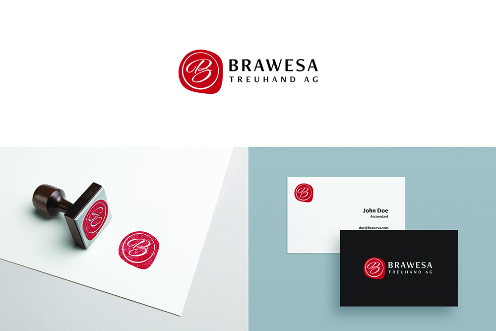 Logo Design by orphee for BRAWESA Treuhand AG | Design #20662399