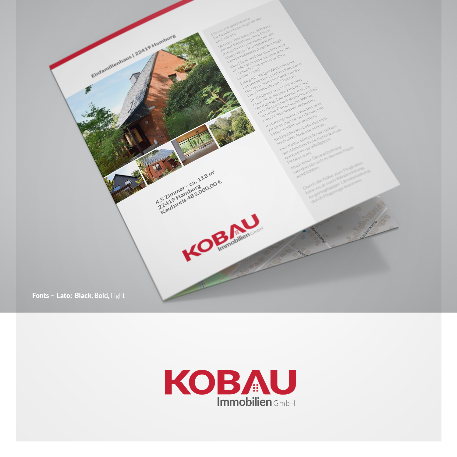 Logo Design by see why for KOBAU Immobilien GmbH | Design #20652961