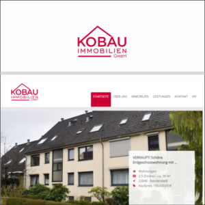 Logo Design by ciolena for KOBAU Immobilien GmbH | Design: #20670559