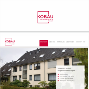 Logo Design by ciolena for KOBAU Immobilien GmbH | Design: #20670619