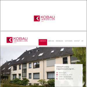 Logo Design by ciolena for KOBAU Immobilien GmbH | Design: #20670650
