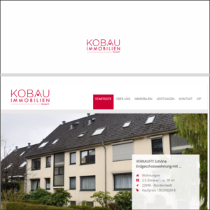 Logo Design by ciolena for KOBAU Immobilien GmbH | Design: #20670661