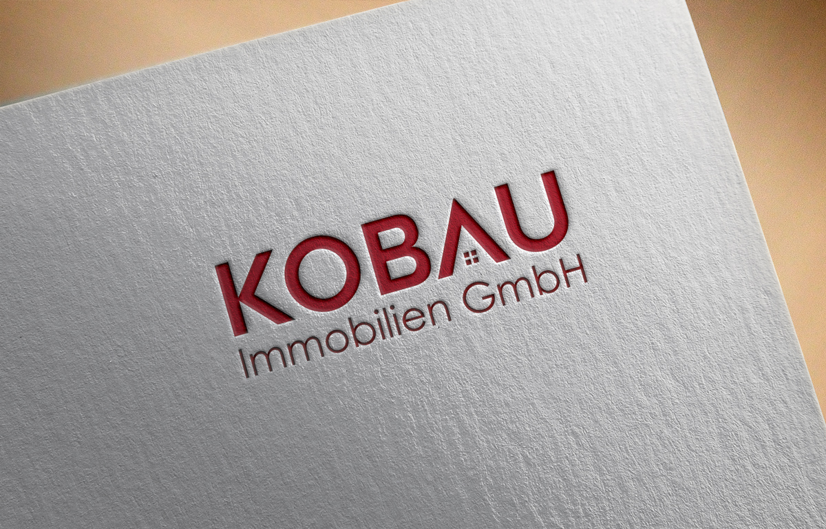 Diseño de Logo por Logoplain para KOBAU Immobilien GmbH | Diseño: #20660570