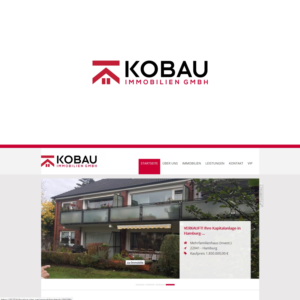 Diseño de Logo por MBARO para KOBAU Immobilien GmbH | Diseño: #20660517