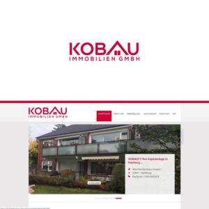 Diseño de Logo por MBARO para KOBAU Immobilien GmbH | Diseño: #20660519