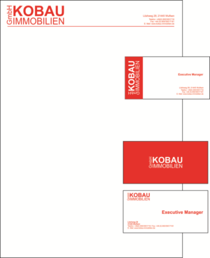 Logo Design by Papadopoulou Alexandra 2 for KOBAU Immobilien GmbH | Design: #20678151