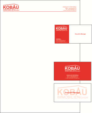 Logo Design by Papadopoulou Alexandra 2 for KOBAU Immobilien GmbH | Design: #20678152
