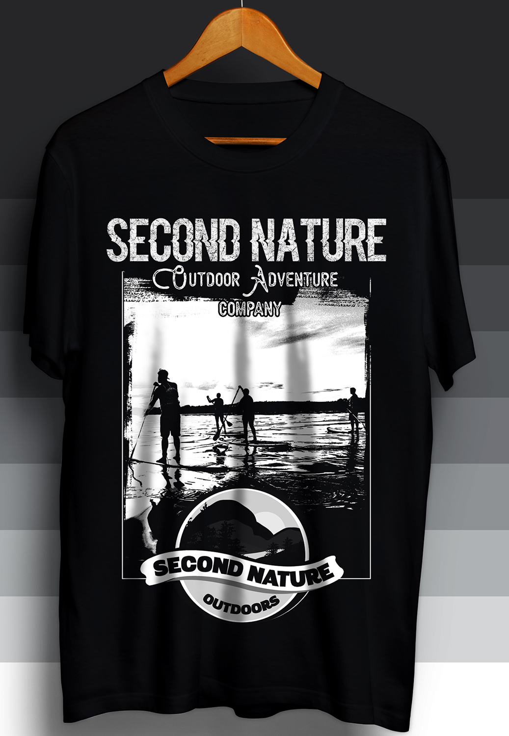 T-shirt Design by BABLEO for Second Nature Outdoors Inc. | Design #20696741