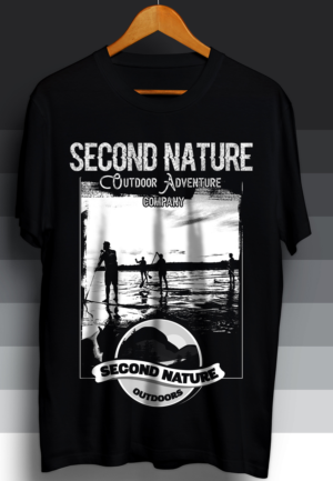 T-shirt Design by BABLEO for Second Nature Outdoors Inc. | Design: #20696741