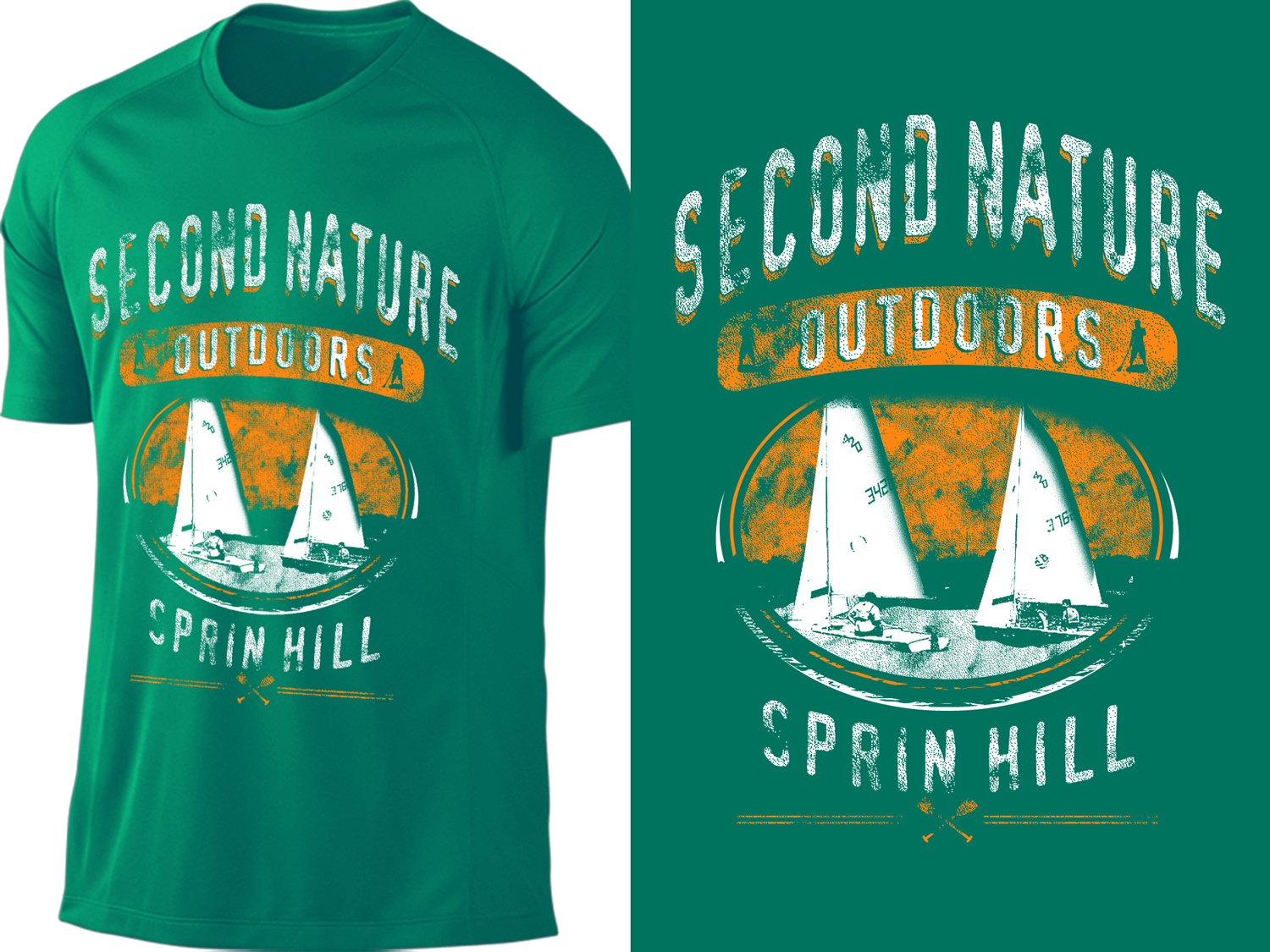 Diseño de Camiseta por BABLEO para Second Nature Outdoors Inc. | Diseño #20731512