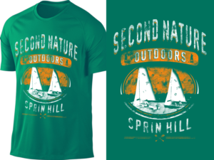 Outdoor Adventure company needs t-shirt design. | Diseño de Camiseta por BABLEO