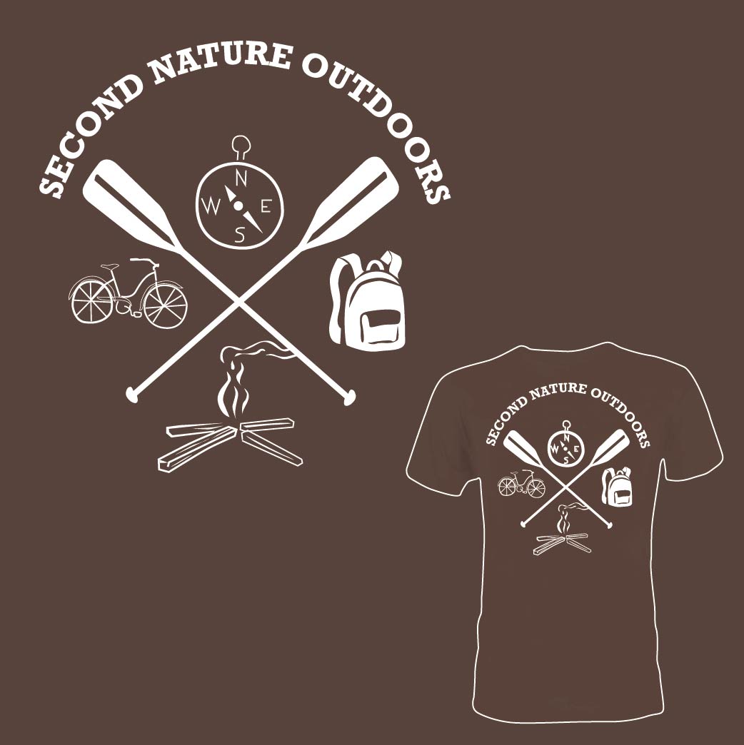 T-Shirt-Design von 75-R-P-Z für Second Nature Outdoors Inc. | Design #20682972