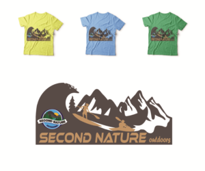 T-shirt Design by Rajavel Pannirselvam for Second Nature Outdoors Inc. | Design: #20685678