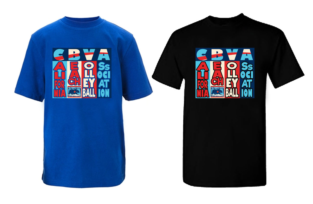 T-shirt Design by NILDesigns for California Beach Volleyball Association | Design #20654810