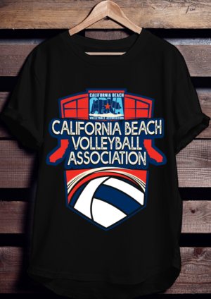 Diseño de Camiseta por BABLEO para California Beach Volleyball Association | Diseño: #20694042